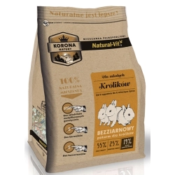 KORONA NATURY POKARM DLA KRÓLIKA MŁODEGO JUNIORA 750G